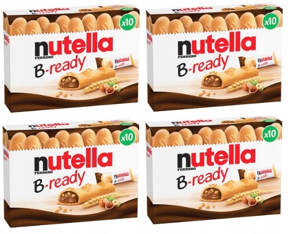Levně 40 x 22 g Nutella B-ready Oplatek s krémem 10 ks