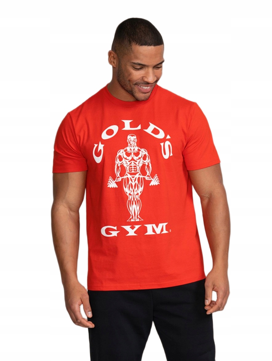 Koszulka męska na siłownie treningowa sportowa Gold's Gym