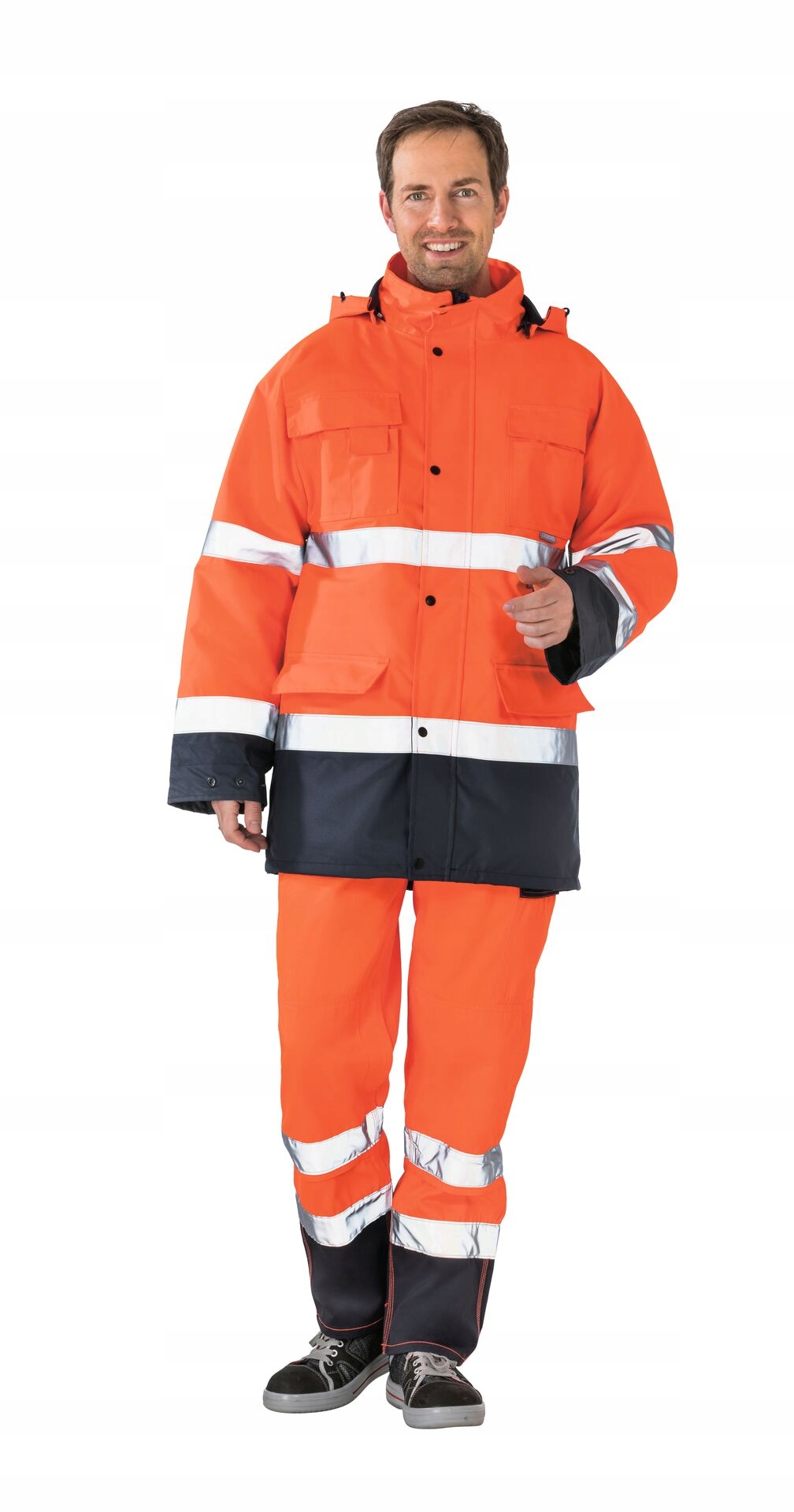 Pracovní parka Planam s vysokou viditelností, velikost 4XL