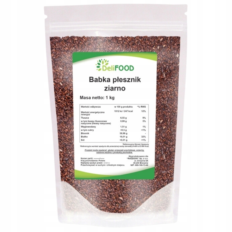 Babka Płesznik Ziarno Delifood 1000g