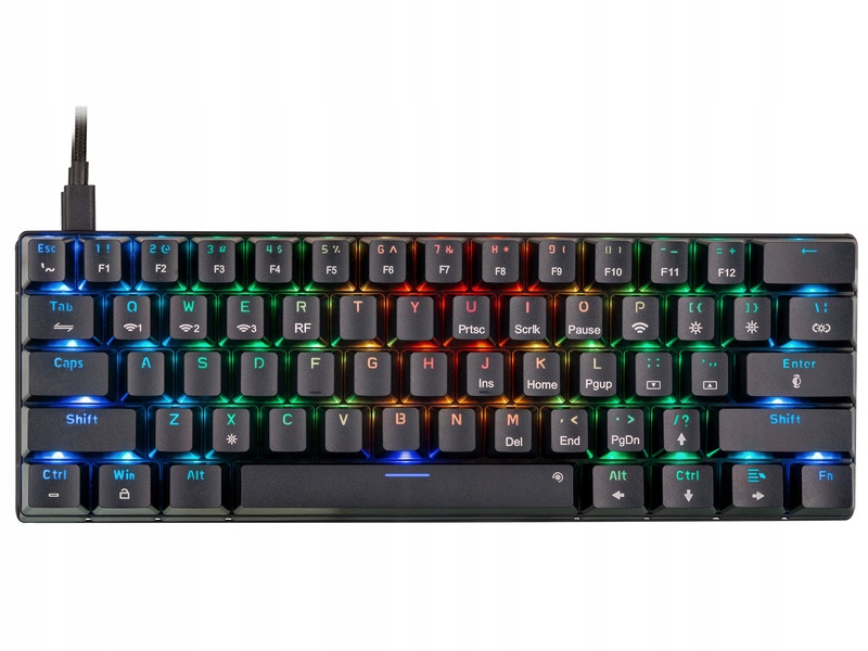 

Klawiatura Mad Dog GK850K Gateron Red Czarna