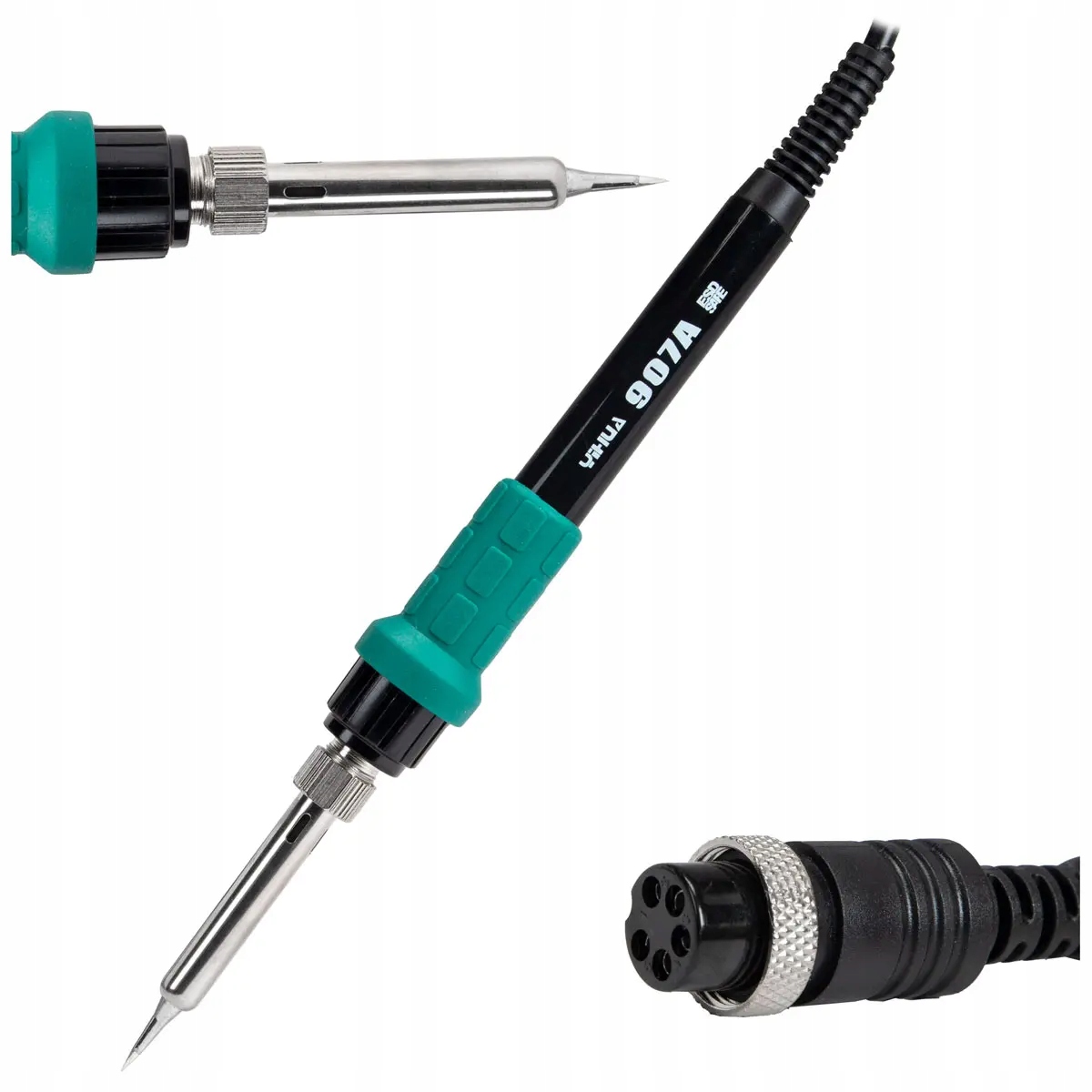Kolba Yihua 907A do stacji lutowniczej 936, 937, 852D na groty 900M-T 50W-Zdjęcie-0
