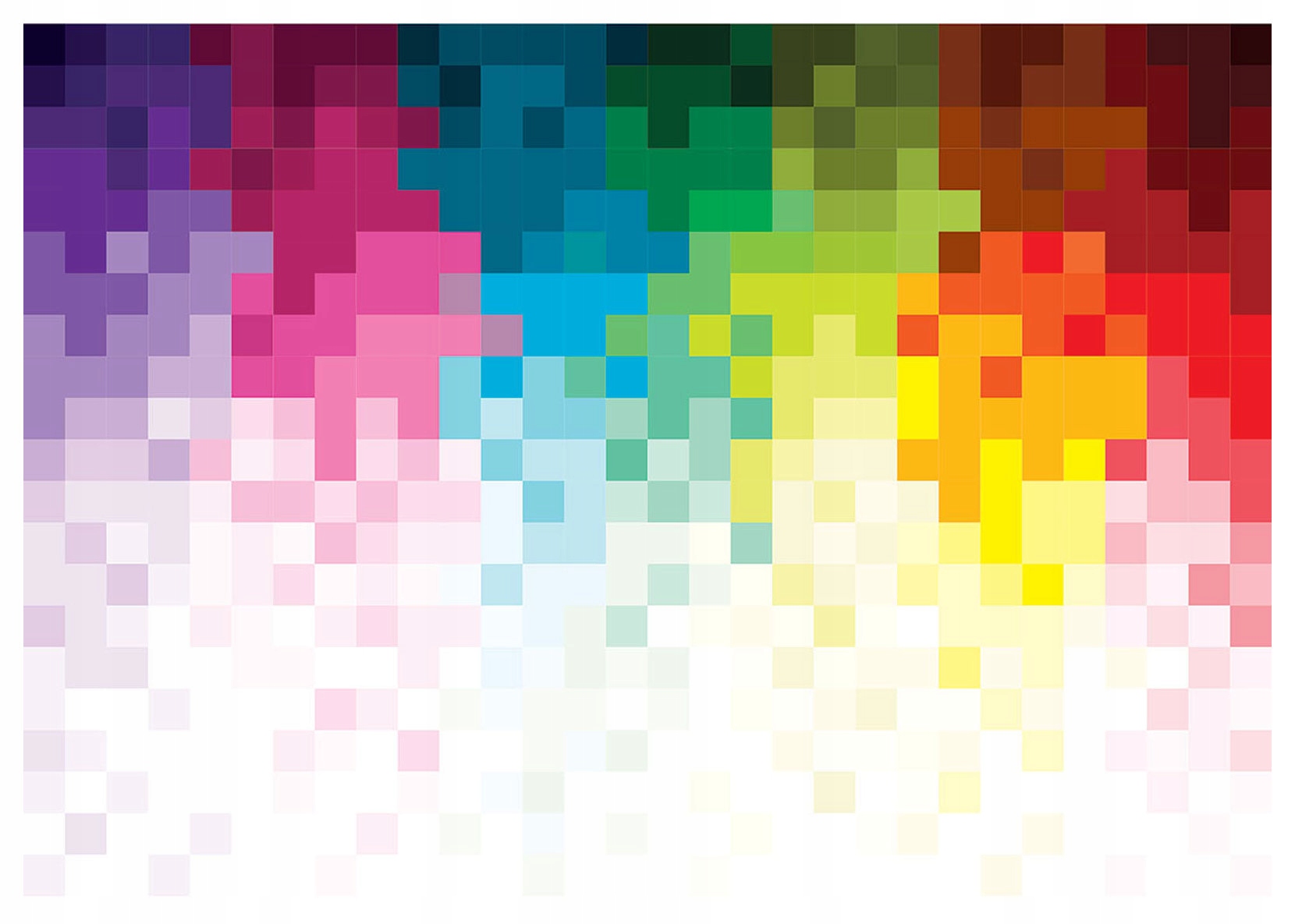 Fototapeta Barevné čtverce minimalismus vinylová moderní 208x146 lepidlo