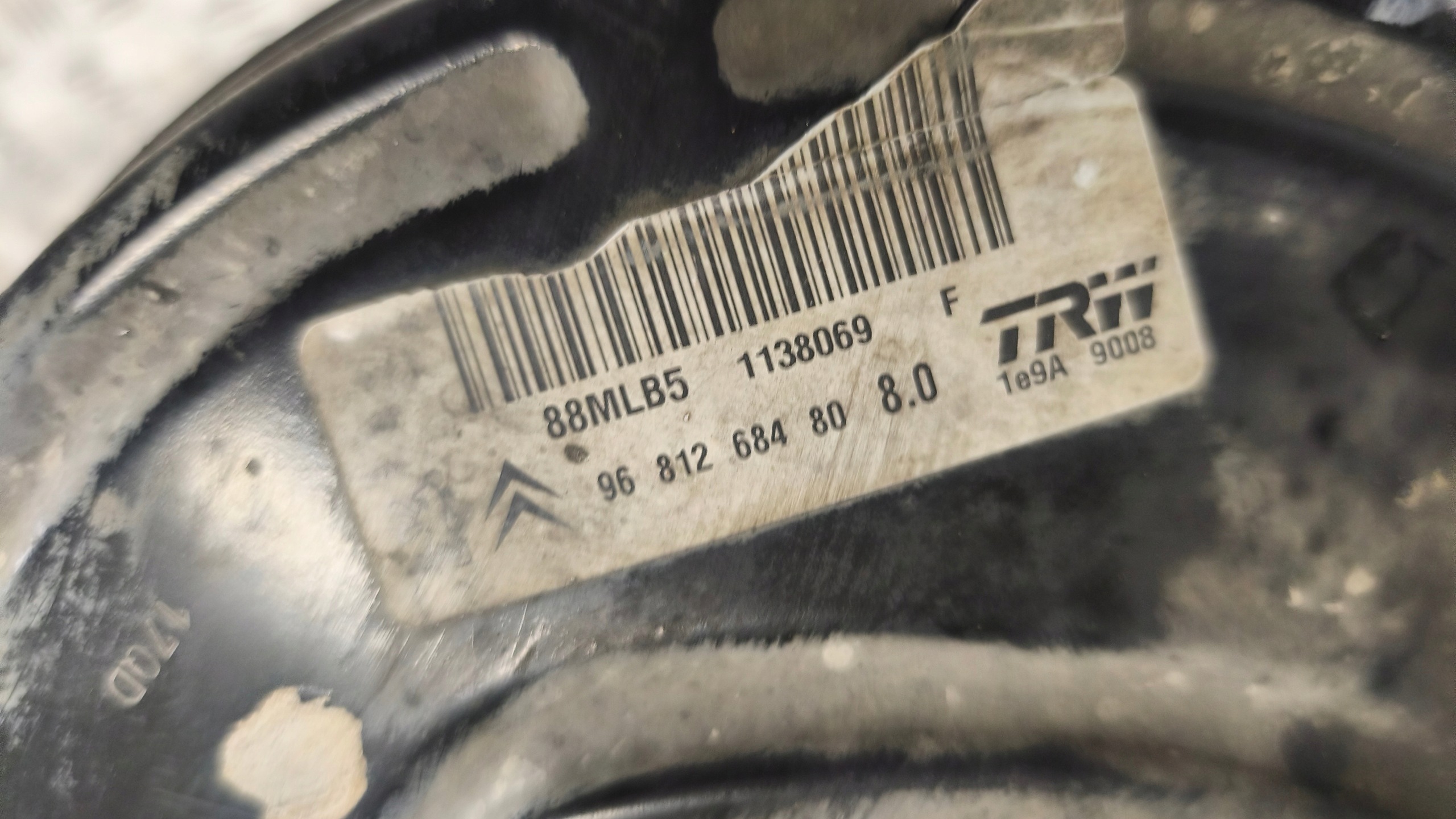 Servo bremsen PEUGEOT PARTNER 1.6HDi 88MLB5