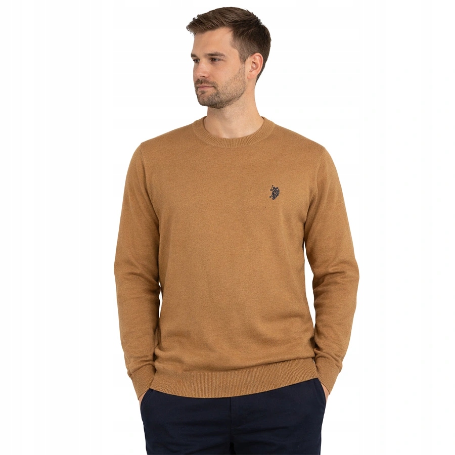 Pánský svetr U.s. Polo Assn. Leon US42 173 001 000062 Hnědý