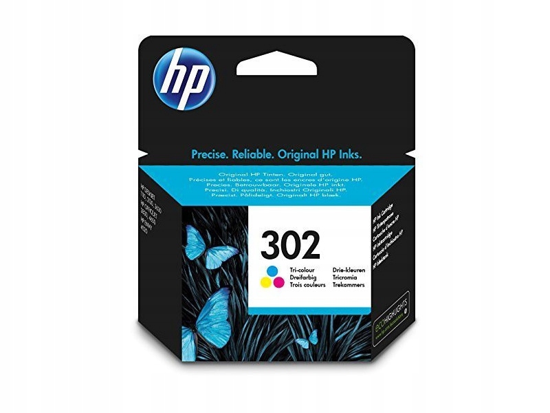 Tusz HP 302 Instant Ink Kolorowy 4 ml F6U65AE