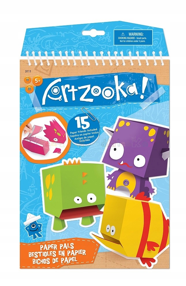 

Artzooka Notes Origami Papierowe Potwory