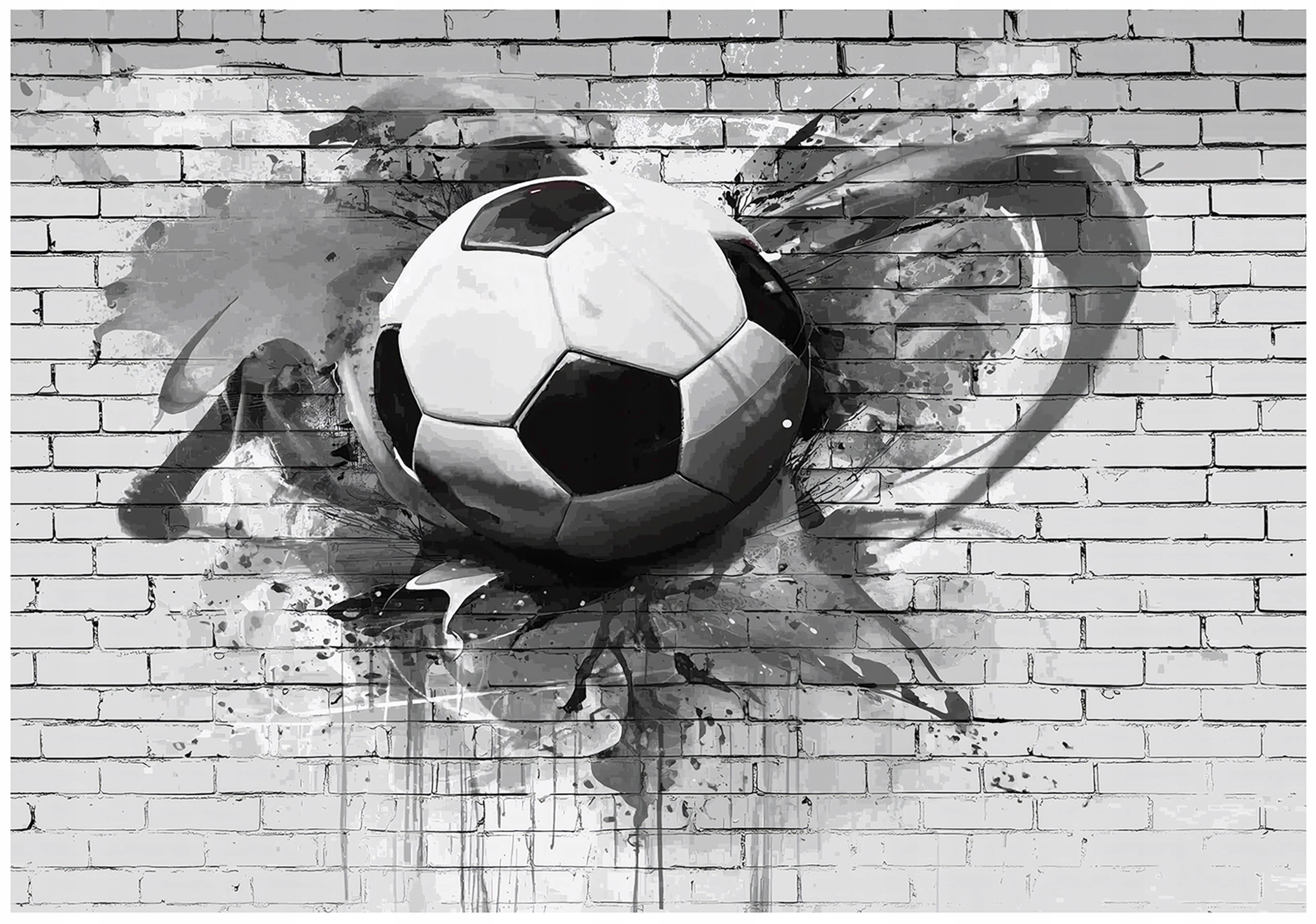Fototapeta Pro Mládež Míč 3D Graffiti Do Mládežnického Pokoje 200x140