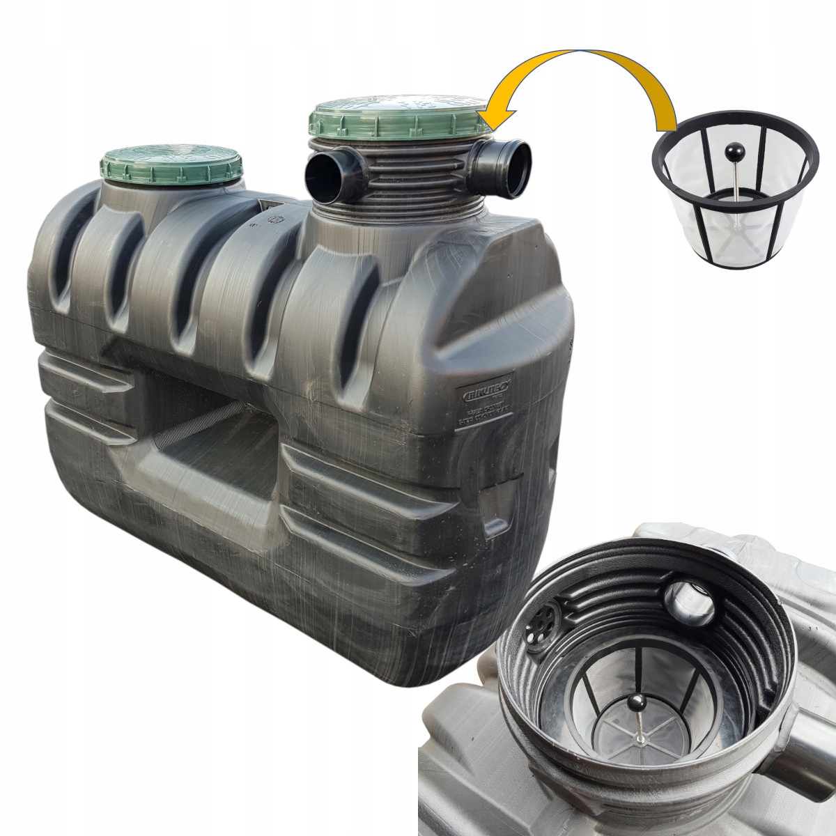 Zbiornik na wodę deszczową 1000 litrów AB AQUABIN