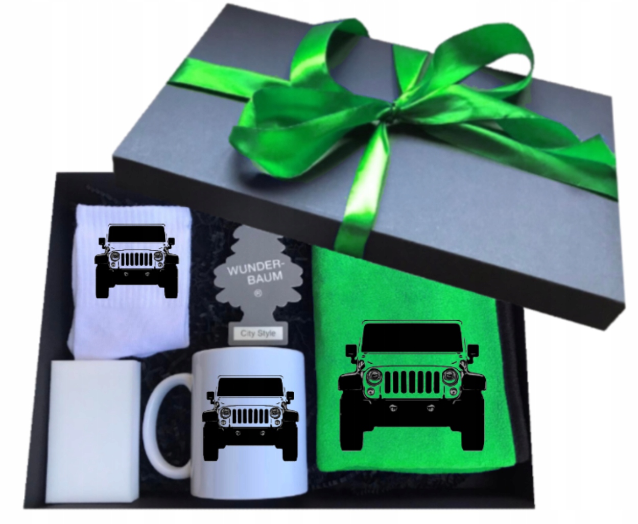 Sada dárek hrnek narozeniny jmeniny pro chlapa pro řidiče auta Jeep
