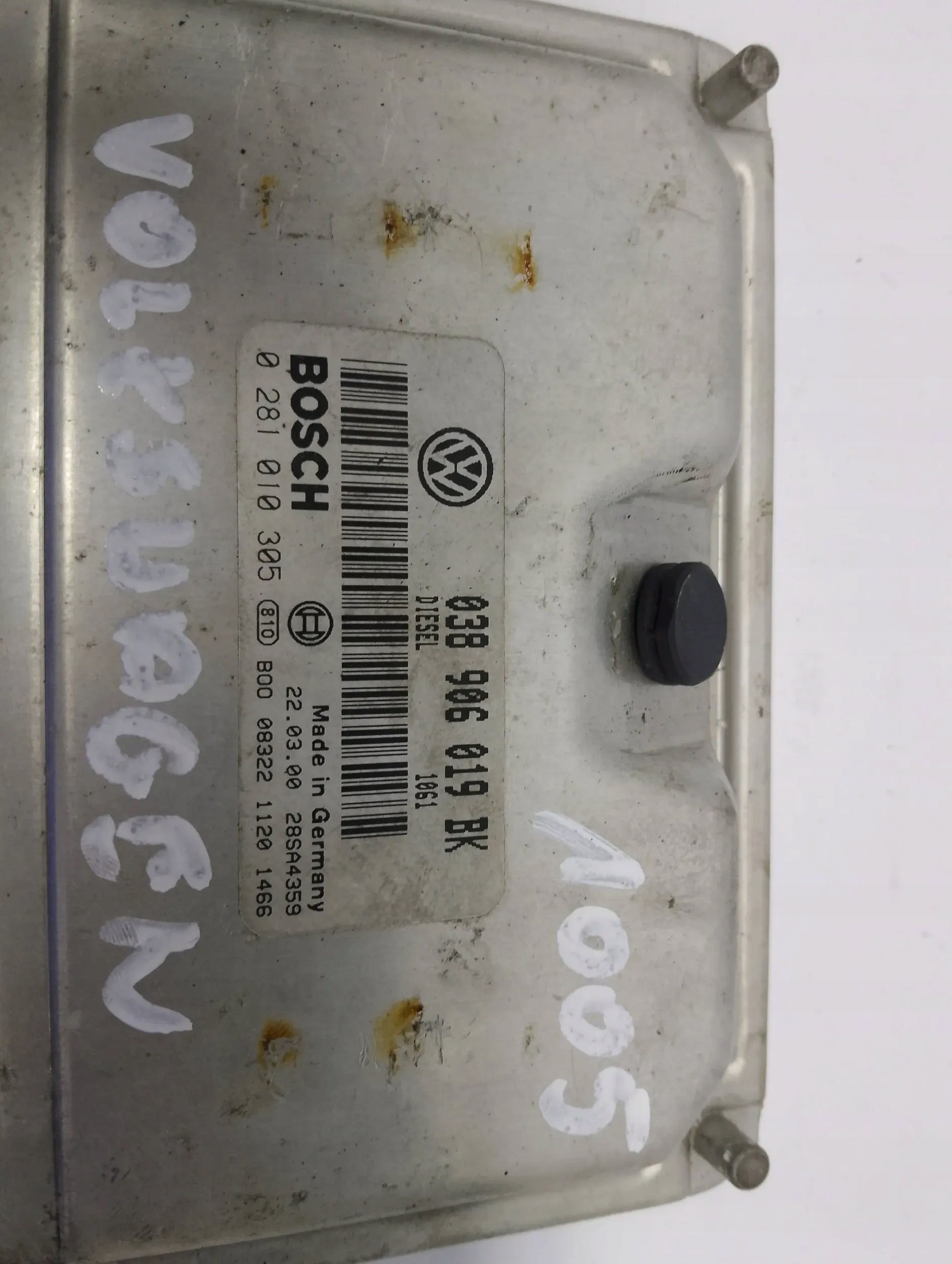 computer control unit of the engine Volkswagen 038906019BK