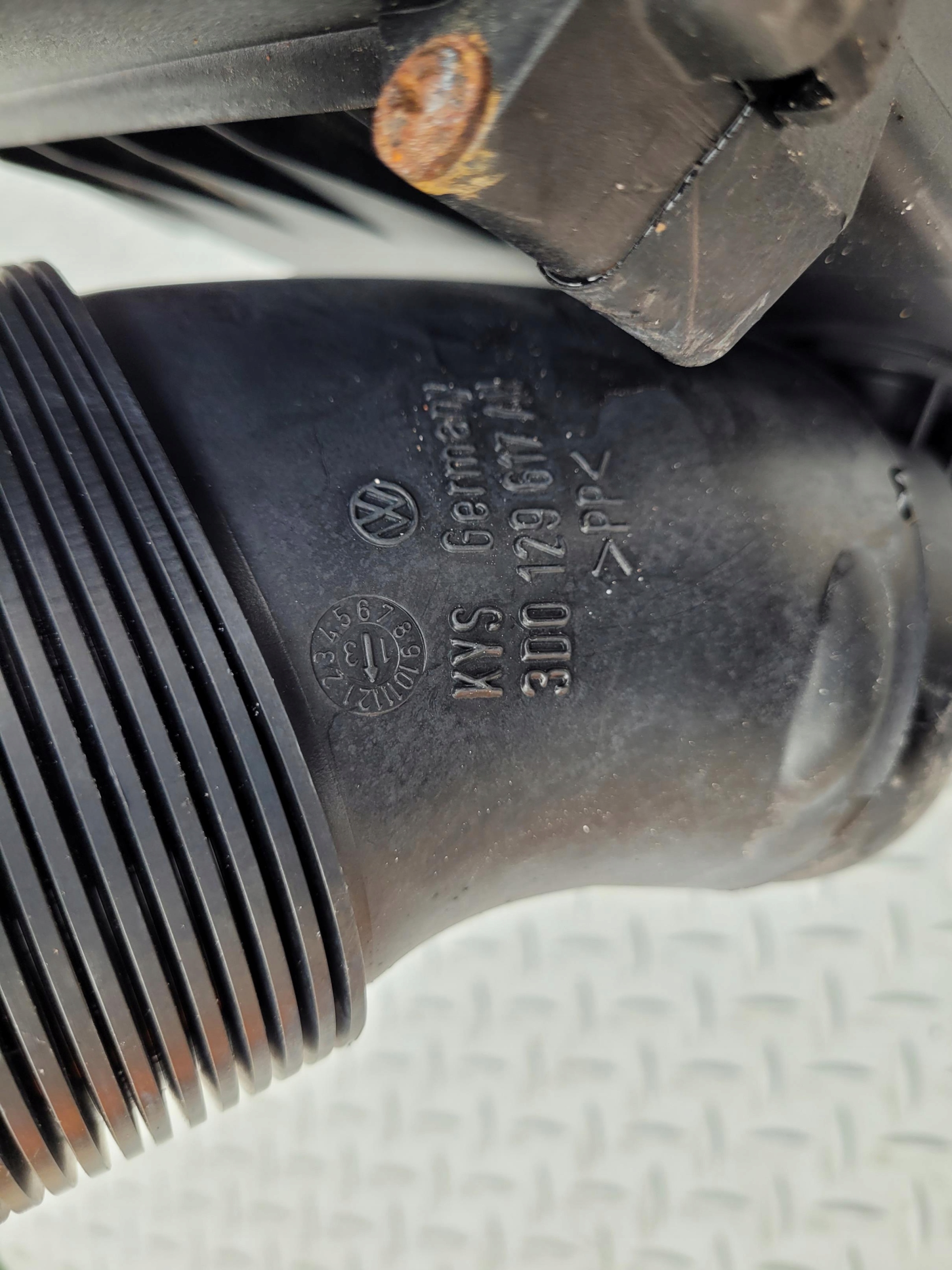 Gehäuse filter luft Luftmassenmesser 059906461K VW PHAETON LIFT 3.0 TDI