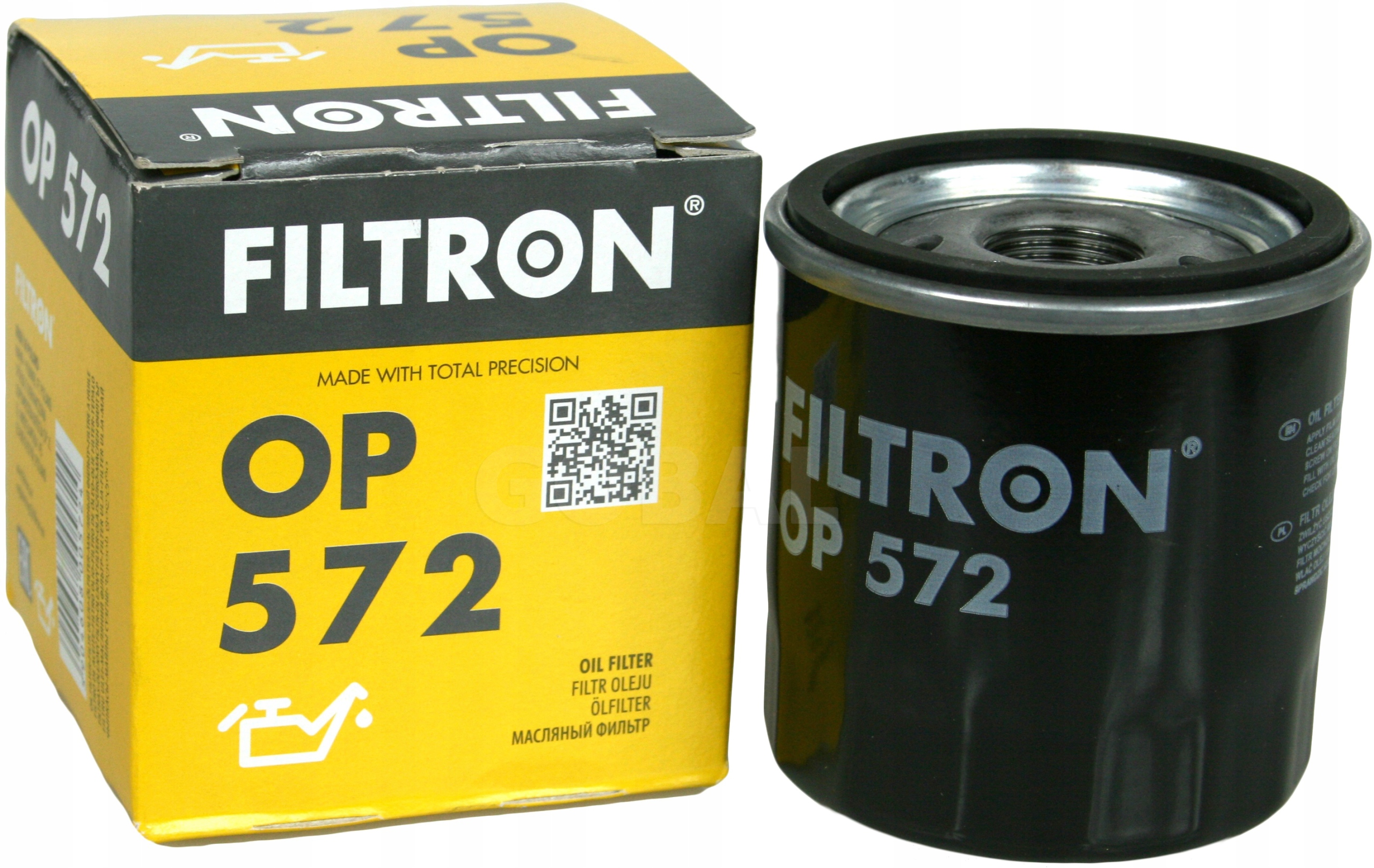 Filtr Oleju OP 572 TOYOTA PEUGEOT CITROEN