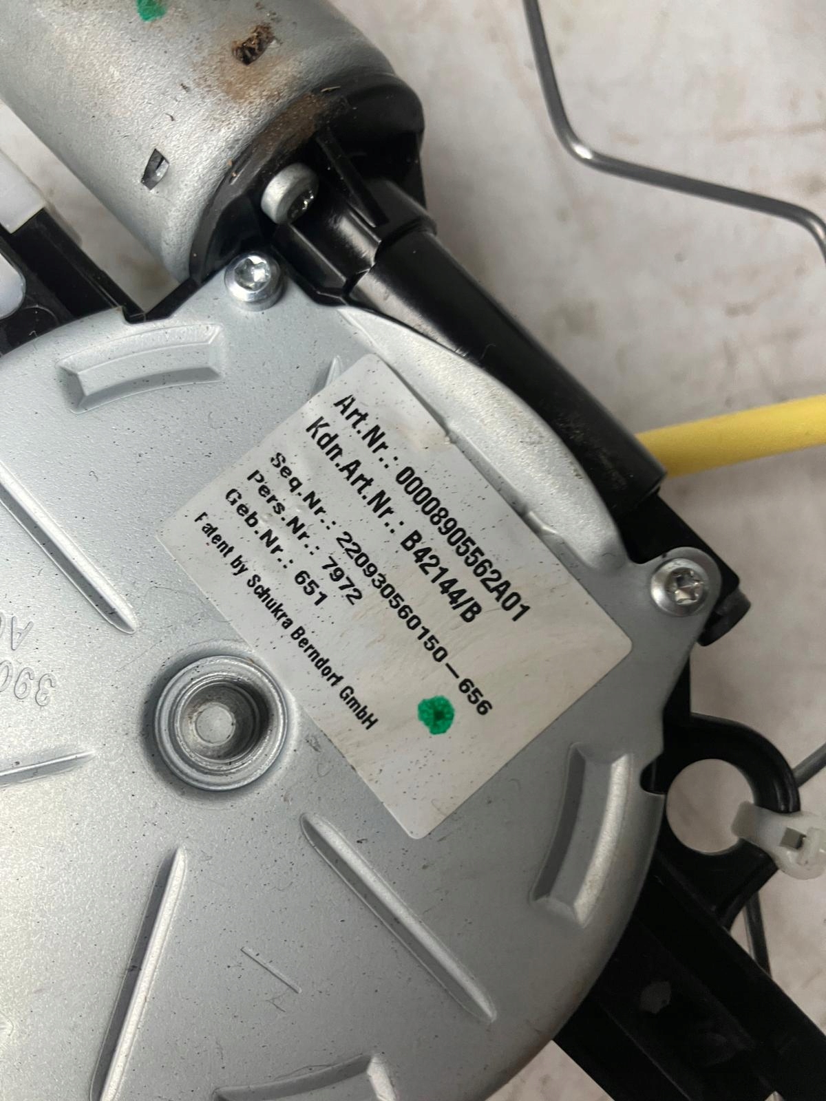 Motor Regulations- SITZ links vorne RENAULT MEGANE V E TECH