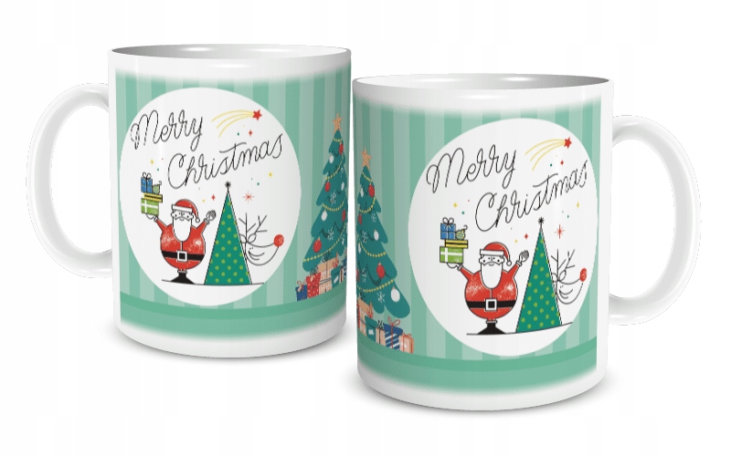 

Kubek Świąteczny Mikołajki Merry Christmas