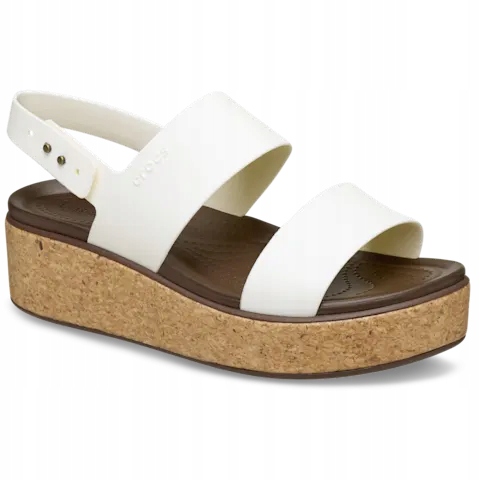 Crocs Dámské sandály Koturn Brooklyn Cork Low Wedge 21144 Sandal 37-38