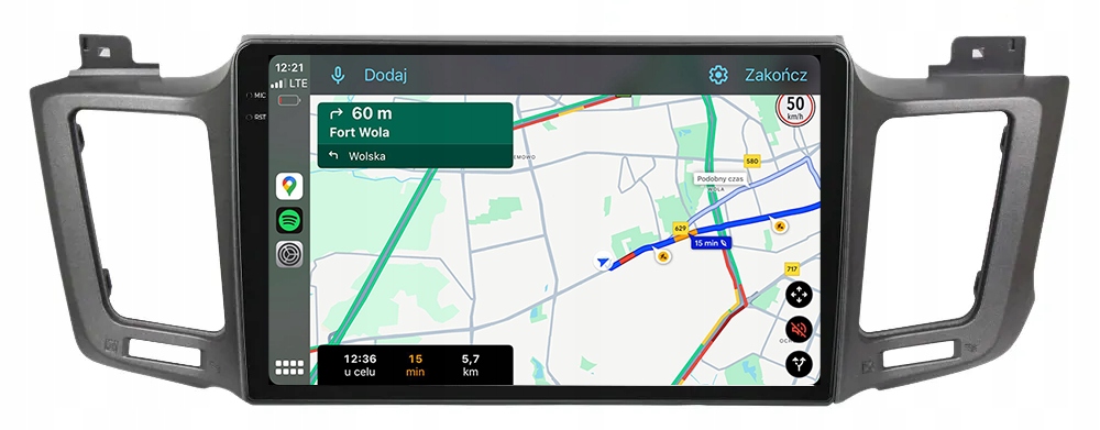 Toyota RAV4 2013-2018 Rádio Navigace Android TS20 12GB/256GB 2K Qled
