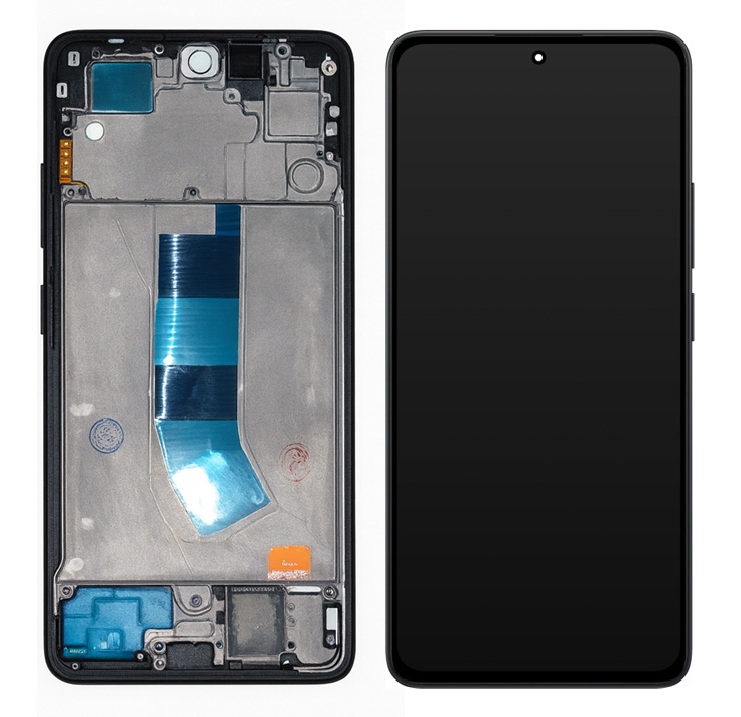 Nowy Ekran LCD Xiaomi Redmi Note 13 23129RAA4G, 23124RA7EO Z Ramką Czarny
