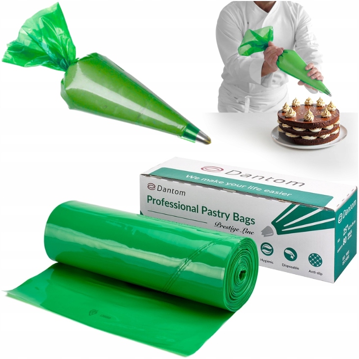 Levně Cukrářské Rukávy Na Šprycování Sáčky Na Jedno Použití 635x260 mm 25“ 100 ks