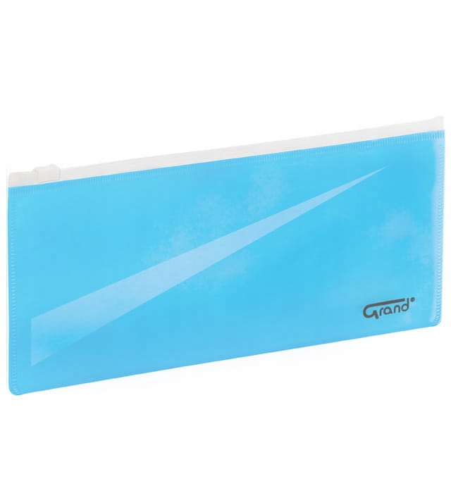 Teczka koszulka na suwak DL GRAND niebieska