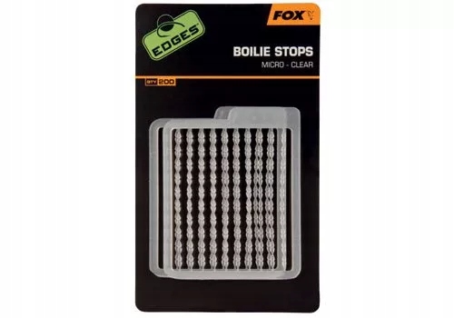 Fox Carp Edges boilie stops micro clear