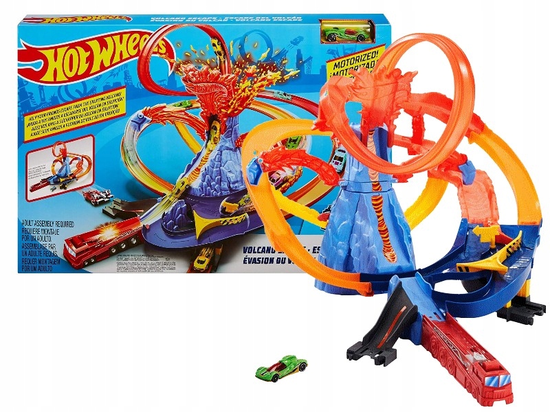 

Hot Wheels Zestaw Ucieczka Z Wulkanu Autko FTD61