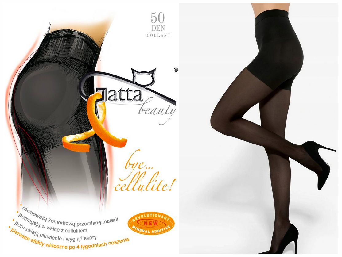 

Rajstopy Gatta Bye Cellulite 50 Den 4-L Nero