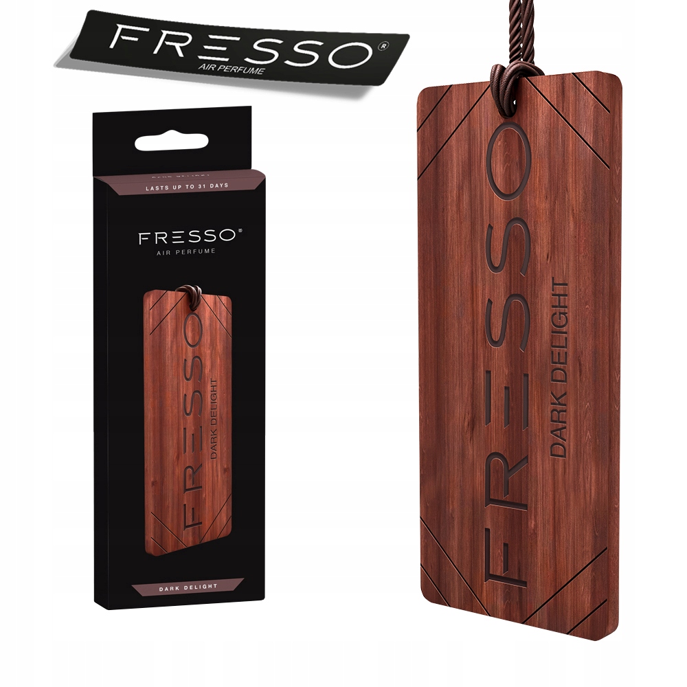 

Fresso Dark Delight Zapach samochodowy Zawieszka