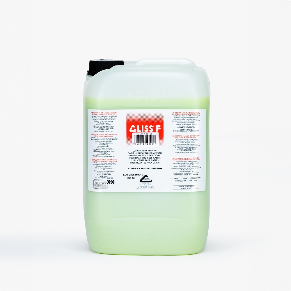 Gliss F 10 kg, kluzná kapalina pro optická vlákna