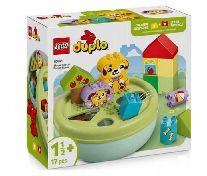 Lego 10441 Duplo Třídič Tvarů Domov Štěňat
