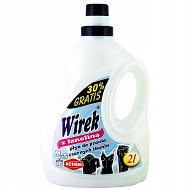 

Wirek Płyn do prania czarnego 32 Prania Chroni, 2l