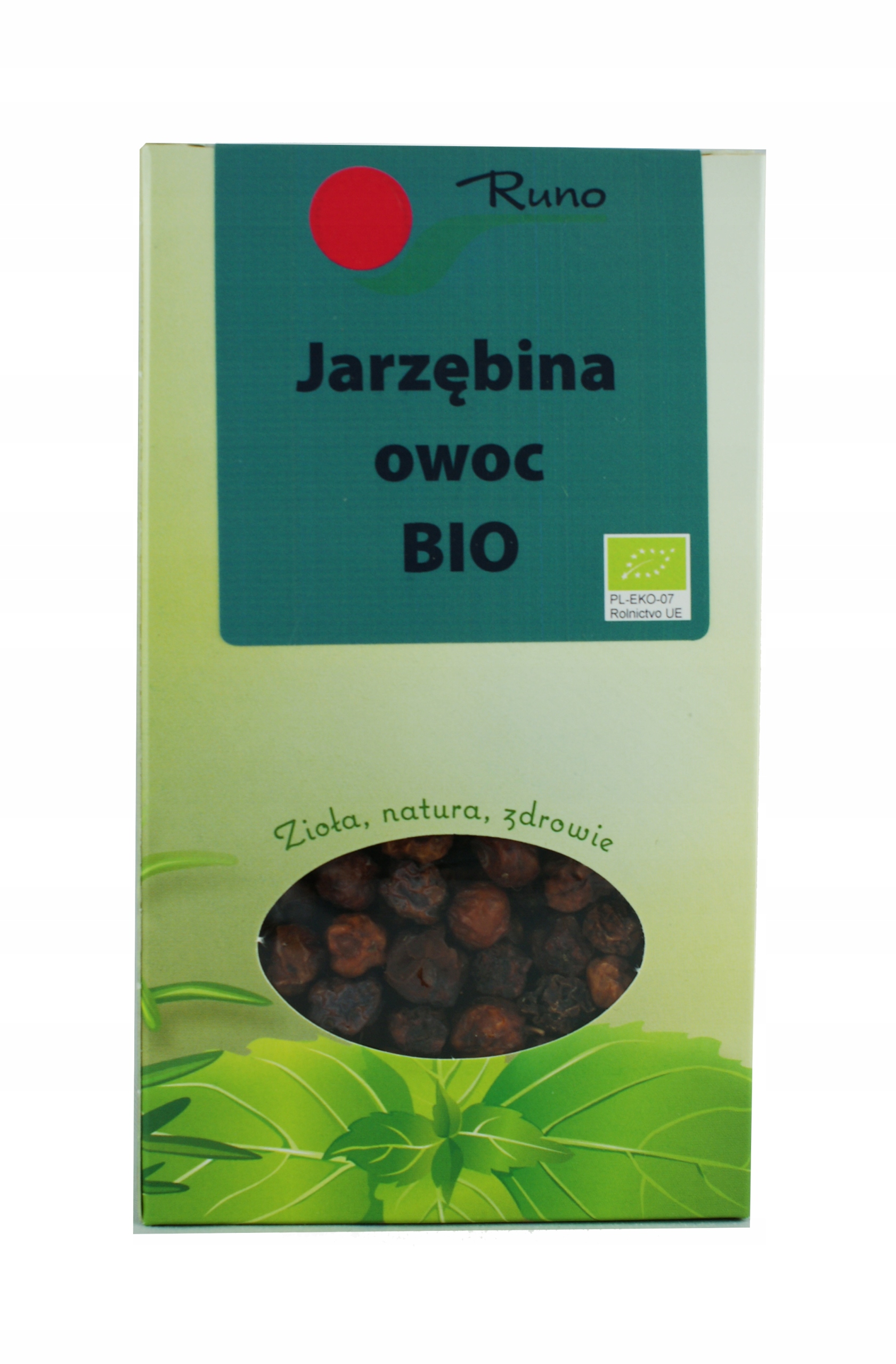 

Jarzębina owoc Bio 100g Runo Certyfikat Eko