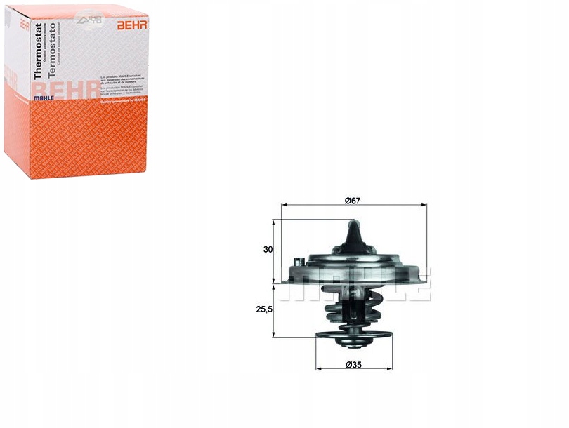 TERMOSTAT VW 92C T4 T5 BEHR