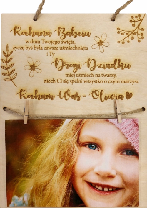 

Kartka Ramka Foto Na Dzień Babci I Dziadka