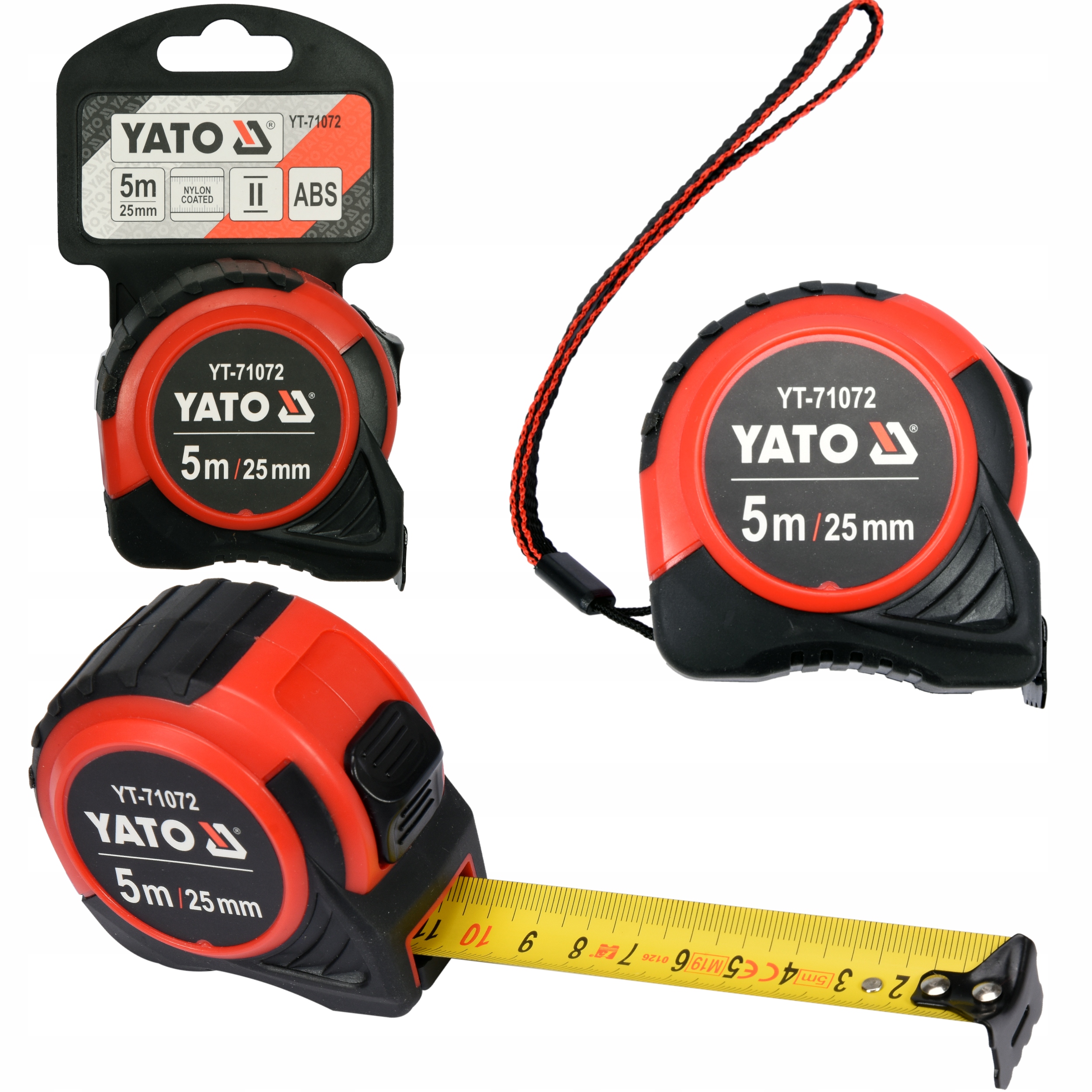 

Miara Zwijana Miarka 5m x 25 mm Metrówka Z Blokadą