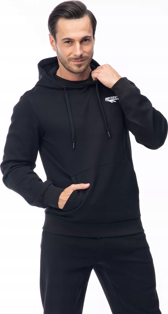 Pánská Mikina S Kapucí Bavlněná Hoodie Hi-tec Hinna Velikost S