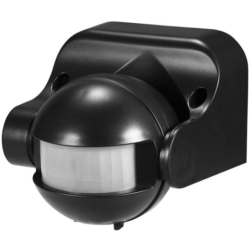 Sensor czujnik ruchu 180st biały/czarny do LED Typ czujnik