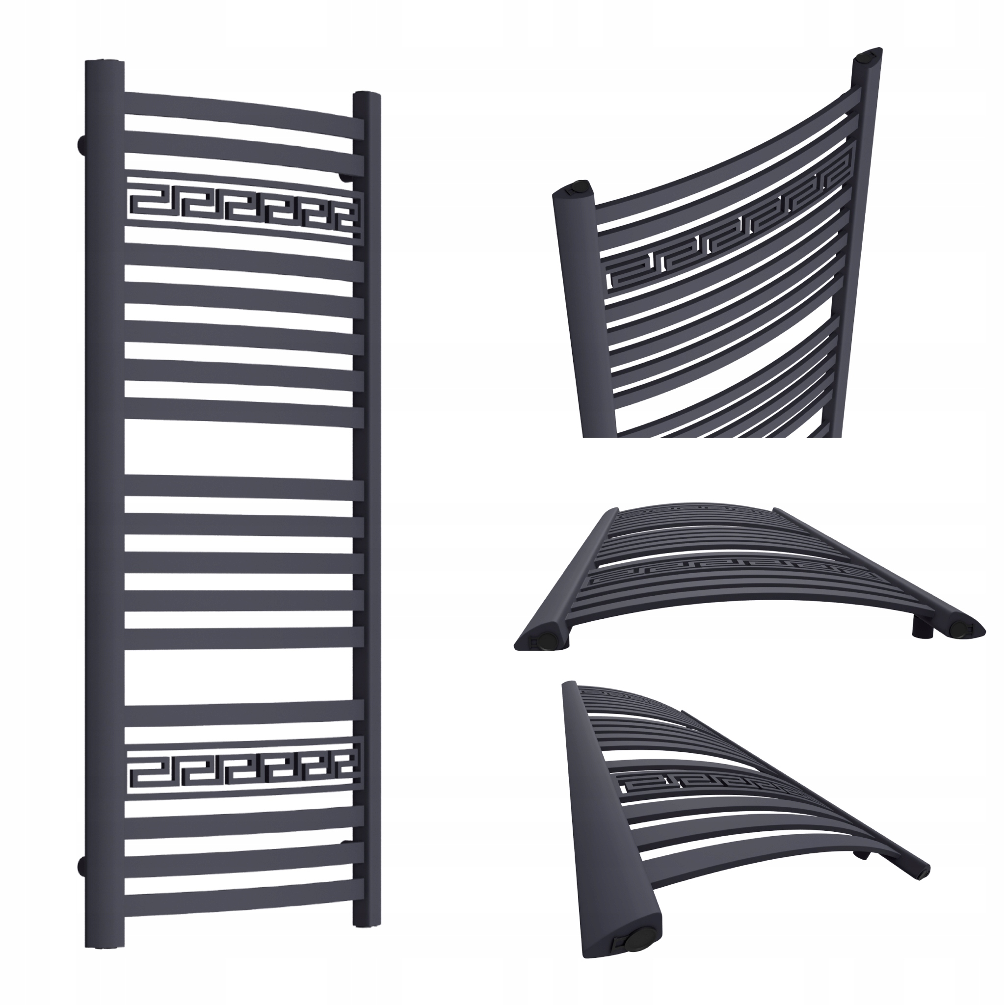 Koupelnový Radiátor Emiter 1350x570 Grafitový