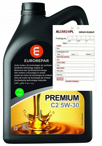 

Olej Eurorepar Premium C2 5W30 5L