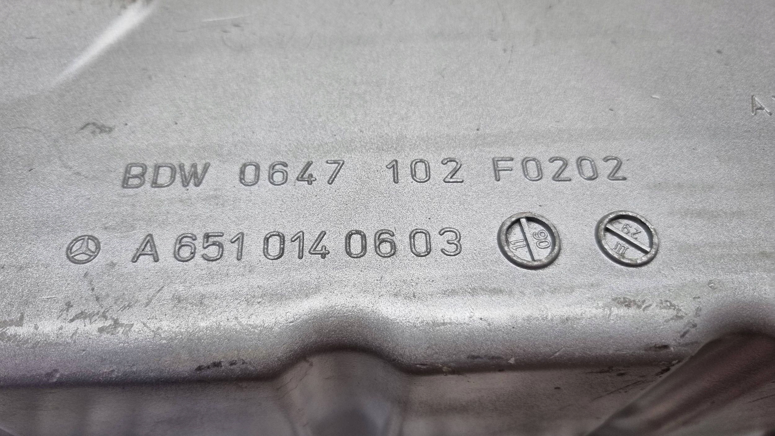 Coppa olio olio A6510140603 MERCEDES SPRINTER 906 2.2 CDI OM 651.955