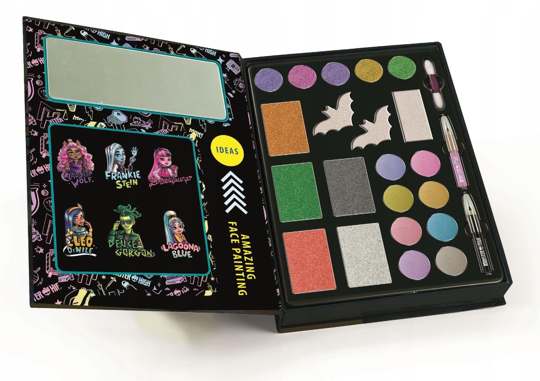 ZESTAW DO MALOWANIA TWARZY MONSTER HIGH CLEMENTONI 18788 Kod producenta 8005125187881