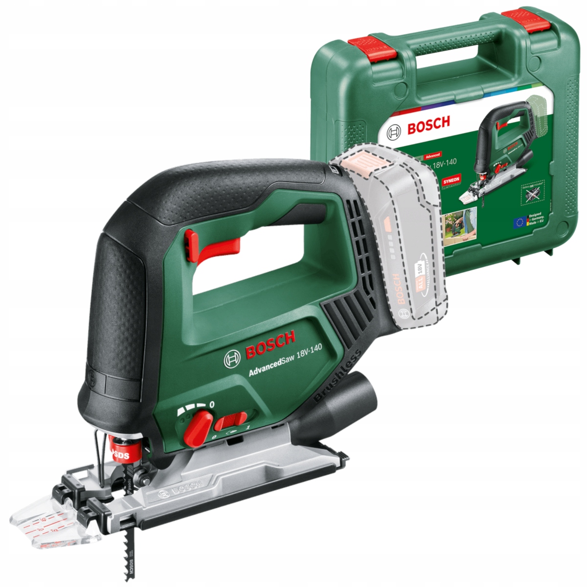 Bosch Pila Advanced Saw 18V-140 Body