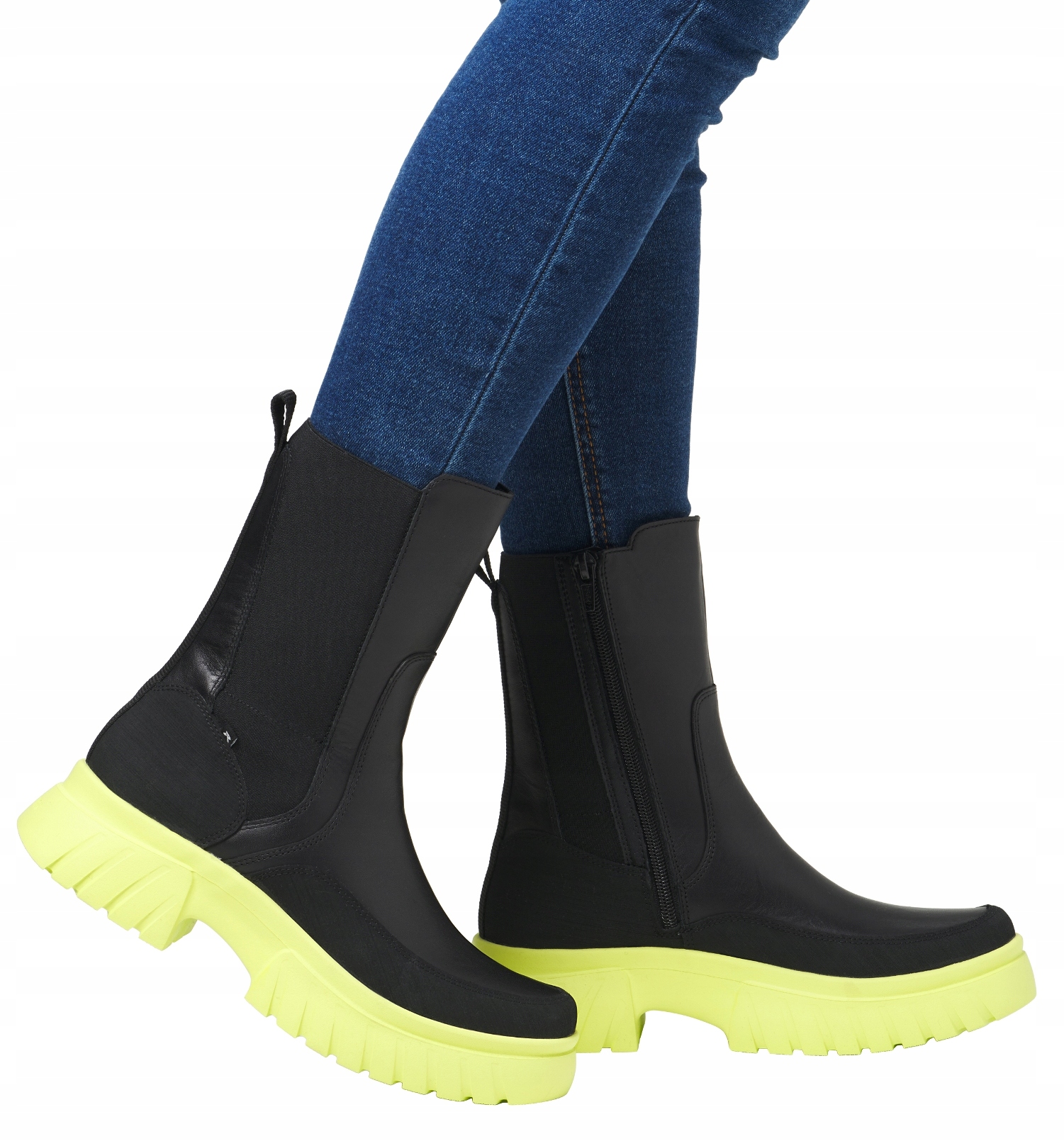 Rieker Revolution W1872-00 vel.37 černé kotníkové boty boty Soft