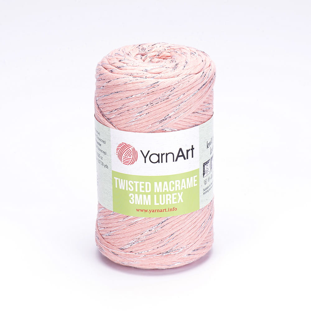 Sznurek YarnArt Twisted Macrame Lurex 3mm 767