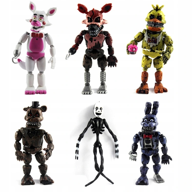 6 Szt ZESTAW FIGUREK FIVE NIGHTS AT FREDDY'S FNAF Kod producenta Th