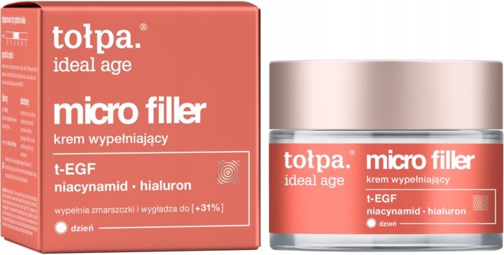 TOŁPA IDEAL AGE KREM DO TWARZY WYPEŁNIAJĄCY MICRO FILLER NA DZIEŃ