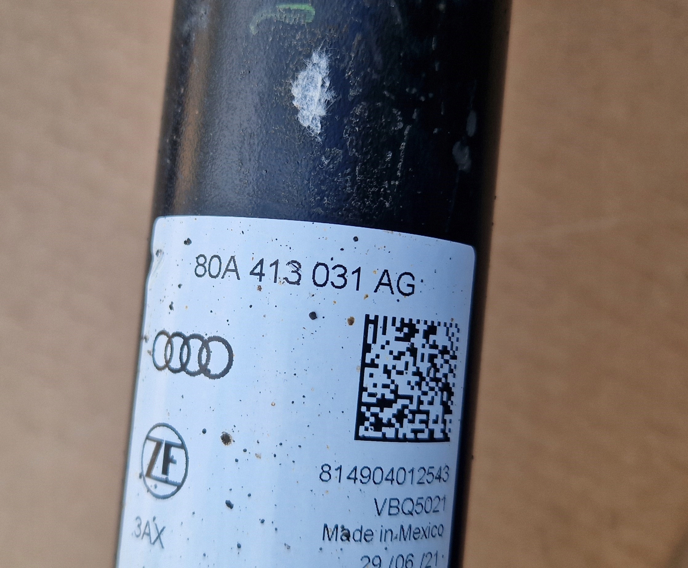 shock absorber AUDI Q5 80A413031AG front as new original