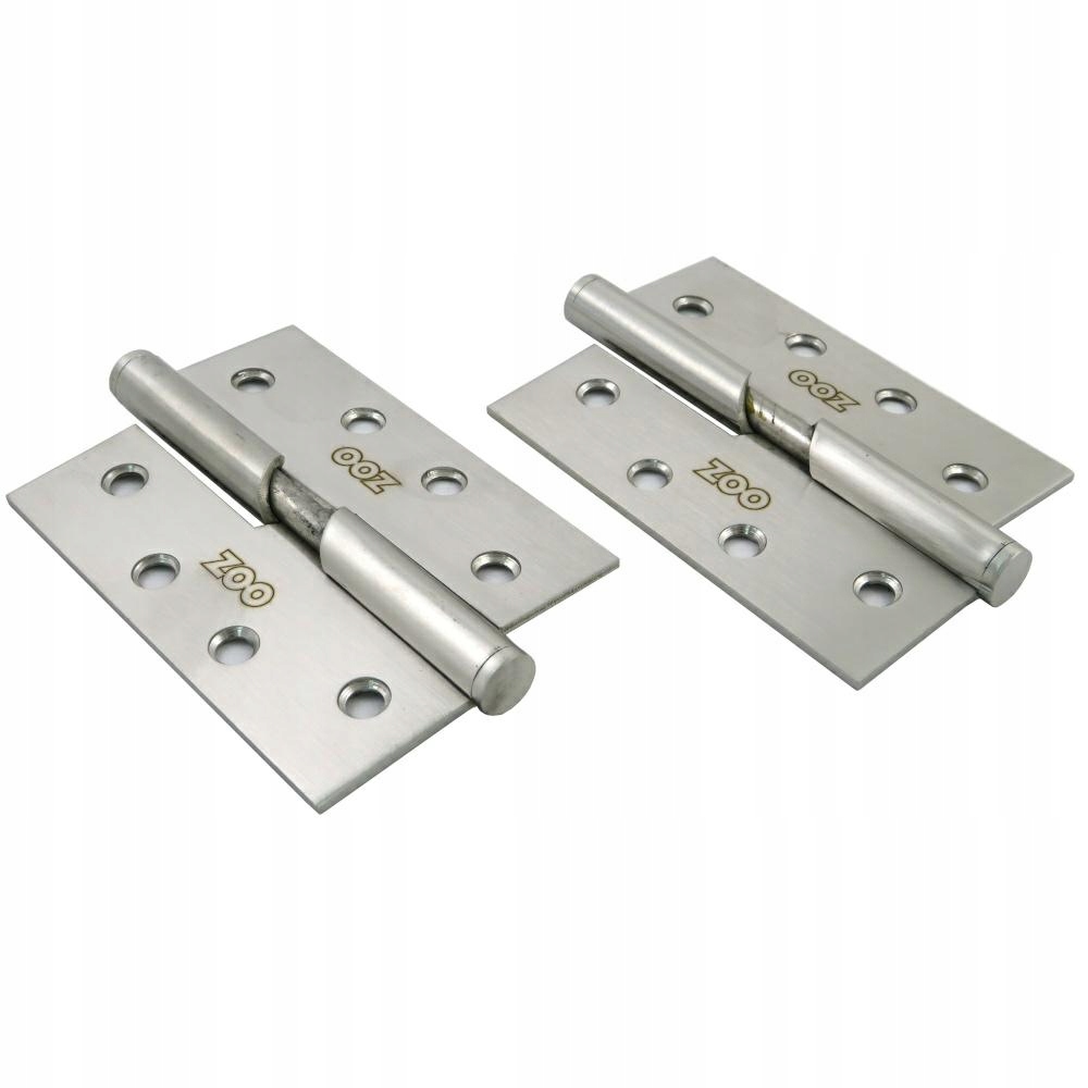 ZAWIAS DRZWIOWY SAMOZAMYKAJĄCY INOX 102x76mm 2szt Marka Zoo Hardware
