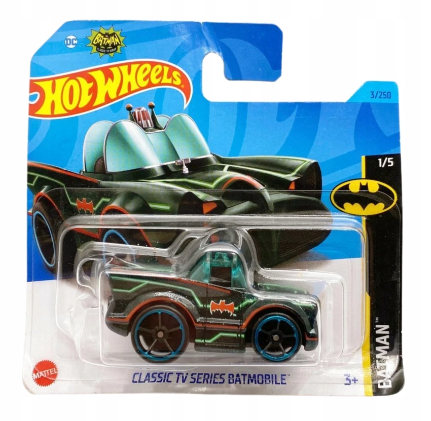HOT WHEELS AUTO SAMOCHODZIK AUTKO BATMAN CLASSIC TV SERIES BATMOBILE HKJ72