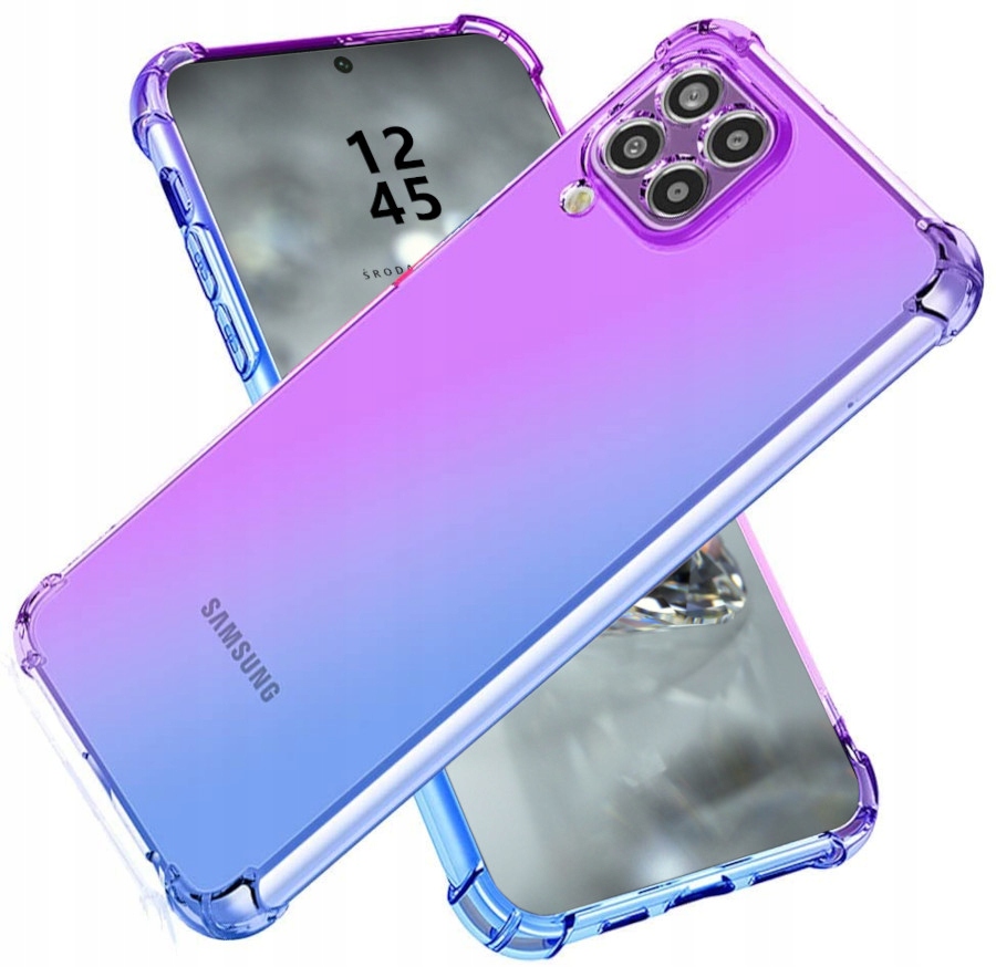 

Etui Do Samsung M53 5G Mieniące Aurora-shock Szkło